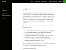 Tablet Screenshot of goalzila.com